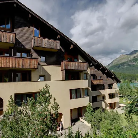 Chesa Munteratsch 1 1 2-zimmerwohnung 309 Typ C Lägenhet Silvaplana