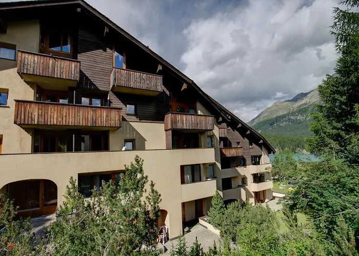 Chesa Munteratsch 1 1 2-zimmerwohnung 309 Typ C Apartman Silvaplana